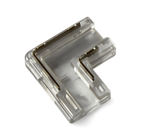 CLIP-CNR-CONNECT - LED Strip Connector Corner Clip, Single Colour