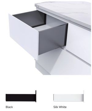 HugoBox Slim Metal Drawer 199mm Height