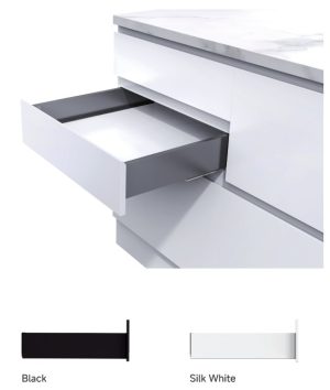 HugoBox Slim Metal Drawer 84mm Height
