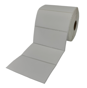 Label Roll 102mm x 48mm, 25mm Core, Wound Out, Perforated, 1000 Labels/Roll
