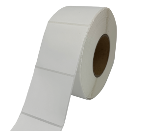 Label Roll 75mm x 75mm, 76mm Core, Wound Out, Non-Perforated, 1500 Labels/Roll