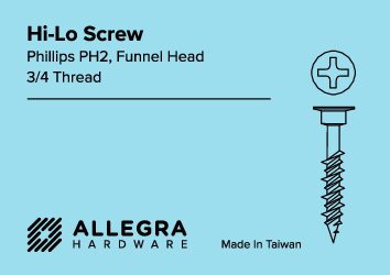 Hi-Lo Screws
