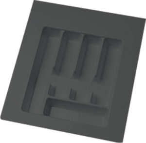 Cutlery Tray - 450 Charcoal